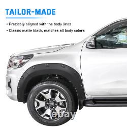 Matte Black Wide Wheel Arches Body Kit for Toyota Hilux Invincible X 2018-2020