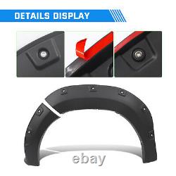 Matte Black Wide Wheel Arches Body Kit for Toyota Hilux Invincible X 2018-2020