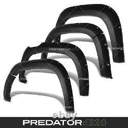 Matte Black Wide Wheel Arches Bolt On Look Fender Flares For Vw Amarok Mk2 2023+