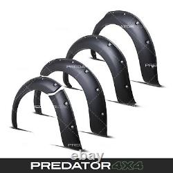 Matte Black Wide Wheel Arches Fender Flares Body Kit For Isuzu D-max Rg 2024+