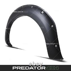 Matte Black Wide Wheel Arches Fender Flares Body Kit For Isuzu D-max Rg 2024+