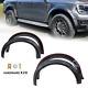 Matte Black Wide Wheel Arches Fender Flares Kit For Ford Ranger 2023+ Double Cab