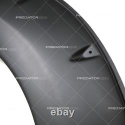 Matte Black Wide Wheel Arches Fender Flares Set For Mitsubishi L200 Triton 15-18
