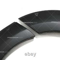 Matte Black Wide Wheel Arches Fender Flares Set For Mitsubishi L200 Triton 15-18