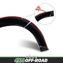 Matte Black Wide Wheel Arches Flares For Ford Ranger Wildtrak Stormtrak 2023-on