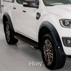 Matte Black for Ford Ford Ranger 2015-2022 Wildtrak Raptor Wide Wheel Arches Kit