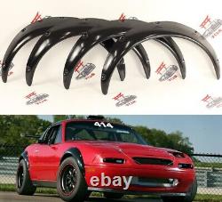 Mazda MX5 MK1/2 Fender Flares JDM Miata Wheel Arches Extensions Wide Body 4PCS