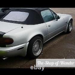 Mazda MX5 MK1 Front & Rear Wheel Arches Wide/Flared/Arch/Kit/Bodykit/Miata