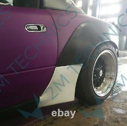 Mazda MX5 NA MK1 Wide Body Rear Corner Flares kit Miata Stance Apron Extension