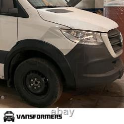 Mercedes Sprinter VS30 2018+ Wheel Arch Trims Fender Flares Wide Arches