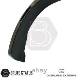 Mercedes X-Class Wide Arch Kit Smooth Gloss Black (Overland Extreme)