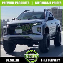Mitsubishi L200 Series 6 2019 onwards Wide Wheel Arch Extensions Fender Flares