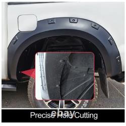 OFFROAD Wide Body Wheel Arches Matte Black For Toyota Hilux 2005-2014 Double Cab