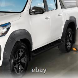 Off-road Wide Wheel Arches Fender Flares For Toyota Hilux Mk9 2021-2025 4doors