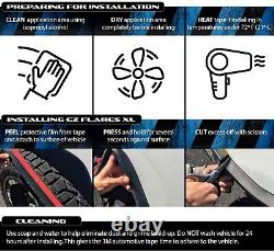 Original EZ Flares XL Wheel Arch Fender Flare Extension FOR MANY VEHICLES