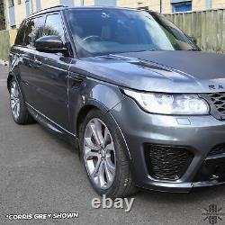 Painted Black SVR Style wheel arch spat for RangeRover Sport L494 wide extention
