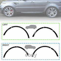 Painted Black SVR Style wheel arch spat for RangeRover Sport L494 wide extention
