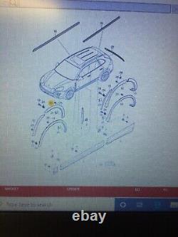 Porsche Cayenne Front Wing Wide Wheel Arch Extension Trim, 2011 2018 New
