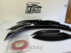 Premium OEM Style Land Rover Defender 110 L663 Wide Wheel Arch Kit Gloss Black