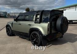 Premium OEM Style Land Rover Defender 110 L663 Wide Wheel Arch Kit Gloss Black