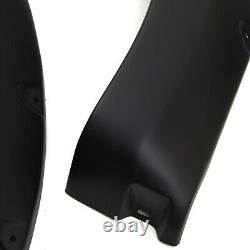 RD2536 60mm MATTE BLACK WIDE WHEEL ARCHES FENDER FLARE KIT FOR ISUZU D-MAX 12-15