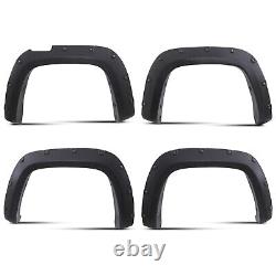 Rd1273 Black Fender Flares Wide Wheel Arches Kit For Vw Amarok 2010-2020