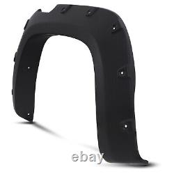 Rd1273 Black Fender Flares Wide Wheel Arches Kit For Vw Amarok 2010-2020