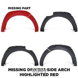 Rd1882 Matte Black Wide Wheel Arch Kit For Nissan Navara D23 Np300 14-21 Adblue