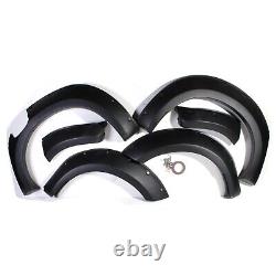 Rd2092 Black Wide Wheel Arches Fender Flares For Nissan Navara D23 Np300 14-20