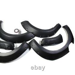 Rd2092 Black Wide Wheel Arches Fender Flares For Nissan Navara D23 Np300 14-20