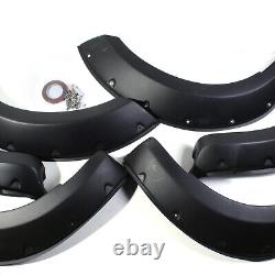 Rd2092 Black Wide Wheel Arches Fender Flares For Nissan Navara D23 Np300 14-20