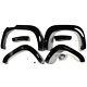 Rd2598 Gloss Black Wide Wheel Arches Fender Flares For Volkswagen Amarok 2023+