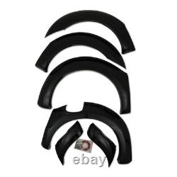 Rd3247 Gloss Black Wide Wheel Arches Fender Flares For Ford Ranger T8 18-22