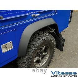 Rear Wheel Arch Kit Pair Wide Moulding +30mm Fits Land Rover Defender DA1978