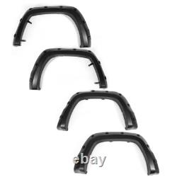 Set Wide Front & Rear Wheel Arches Fender Flares Body Kits For Vw Amarok 2010-20