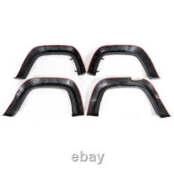 Set Wide Front & Rear Wheel Arches Fender Flares Body Kits For Vw Amarok 2010-20
