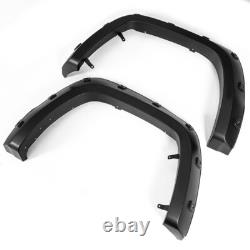 Set Wide Front & Rear Wheel Arches Fender Flares Body Kits For Vw Amarok 2010-20