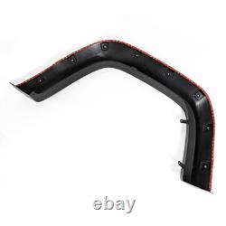 Set Wide Front & Rear Wheel Arches Fender Flares Body Kits For Vw Amarok 2010-20