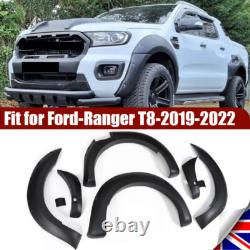 Set Wide Wheel Arches Extensions Body Kit Styling For Ford Ranger T8 2019-2022