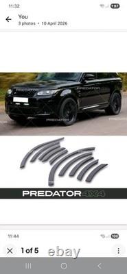 Svr Look Wide Arches Fender Wheel Trim Body Kit For Range Rover Sport L494 13-22