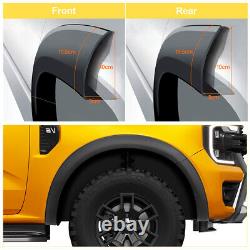 T9 Wheel Arches Fender Flares Wide Arch Kit for Ford Ranger 2023-2024 Wildtrak