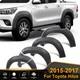 Tailored Fit Wheel Arches Fender Flares Wide Body Kit For Toyota Hilux 2015-2017