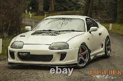 Toyota Supra mk4 +20mm OEM Style Front Wings Over Fenders for Wide Body v8