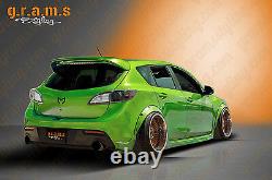 Universal Fender Flares +50mm CARBON FIBRE 2pcs for Widebody Wide Arch v8