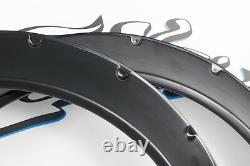 Universal Fender Flares JDM Style Wide Body Kit Wheel Arches 70 mm 2.7 Inch