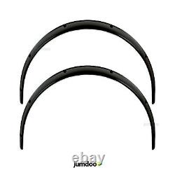 Universal JDM Fender Flares over wide body wheel arches ABS 4.7 120mm 4pcs