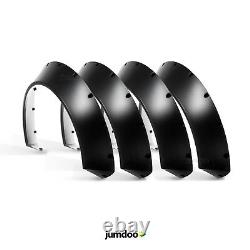 Universal JDM Fender flares CONCAVE over wide body wheel arches ABS 110mm 4pcs