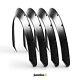 Universal Jdm Fender Flares Concave Over Wide Body Wheel Arches Abs 40mm 4pcs