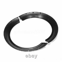 Universal JDM Fender flares CONCAVE over wide body wheel arches ABS 90mm 4pcs