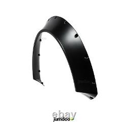 Universal JDM Fender flares CONCAVE over wide body wheel arches ABS 90mm 4pcs